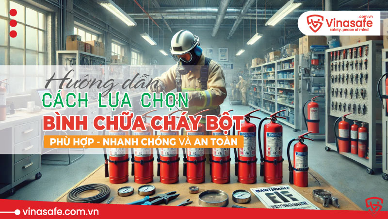 Hướng dẫn cách lựa chọn bình chữa cháy bột nhanh chóng