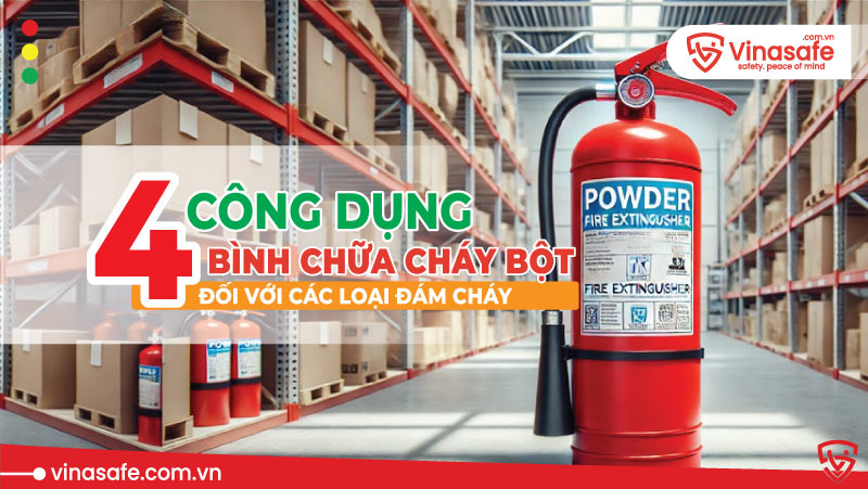 Công dụng các loại bình chữa cháy trên thị trường