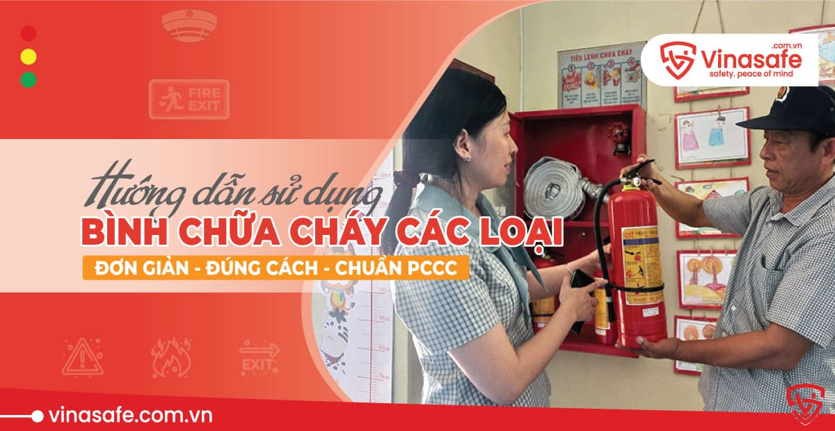 hướng dẫn sử dụng bình chữa cháy