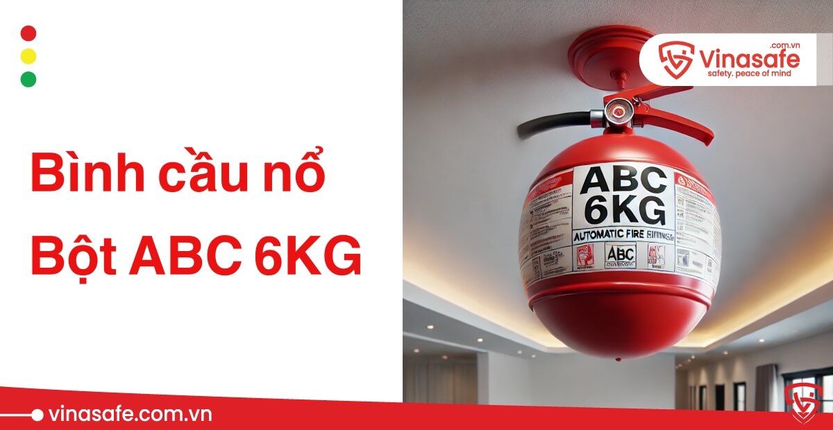 bình cầu nổ ABC 6kg