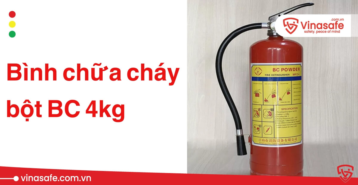 bình chữa cháy bột BC 4kg