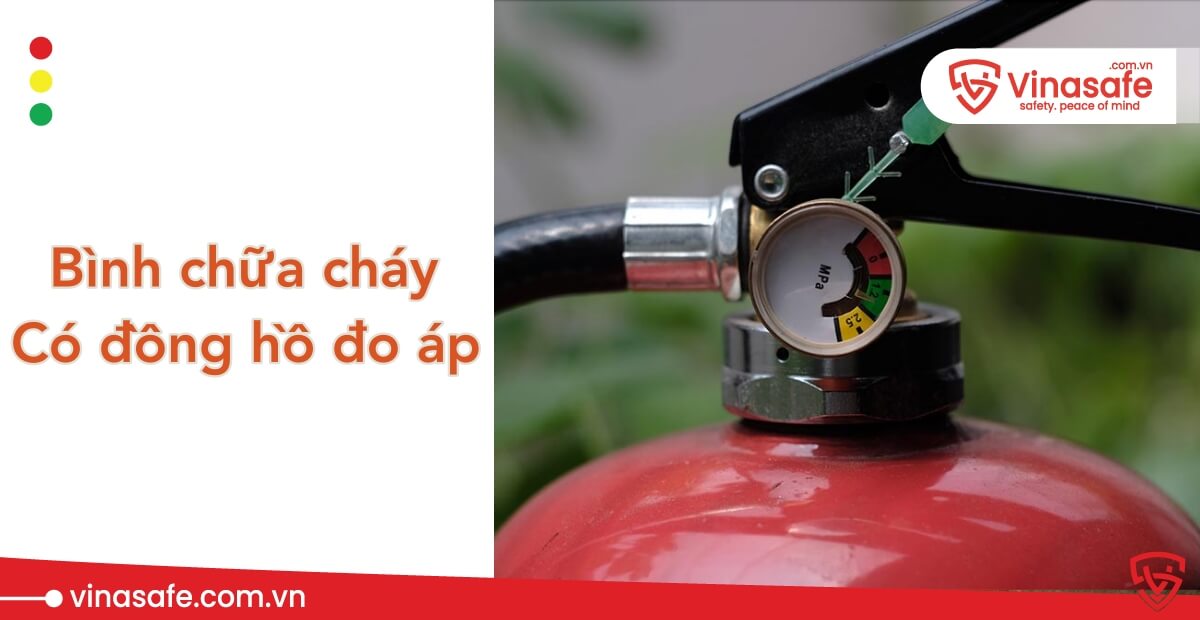 bình chữa cháy có đồng hồ đo áp