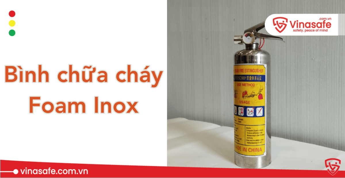 bình chữa cháy Foam inox