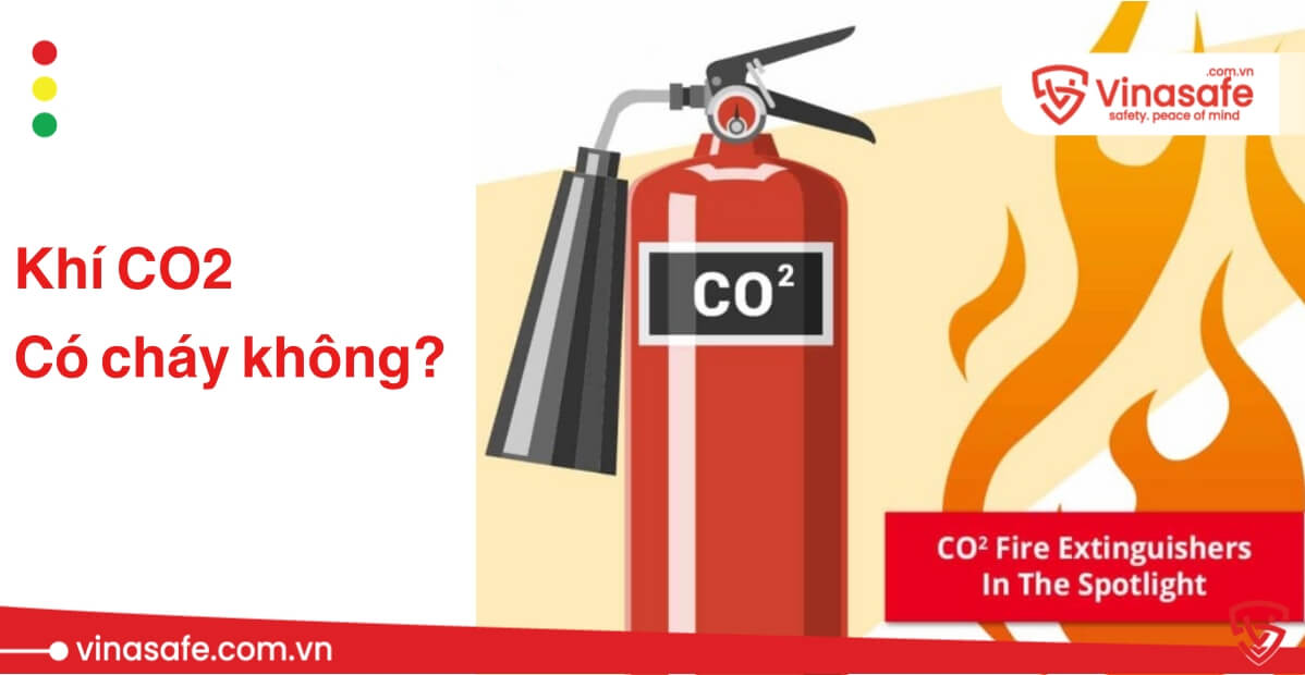 bình chữa cháy khí CO2 có cháy không