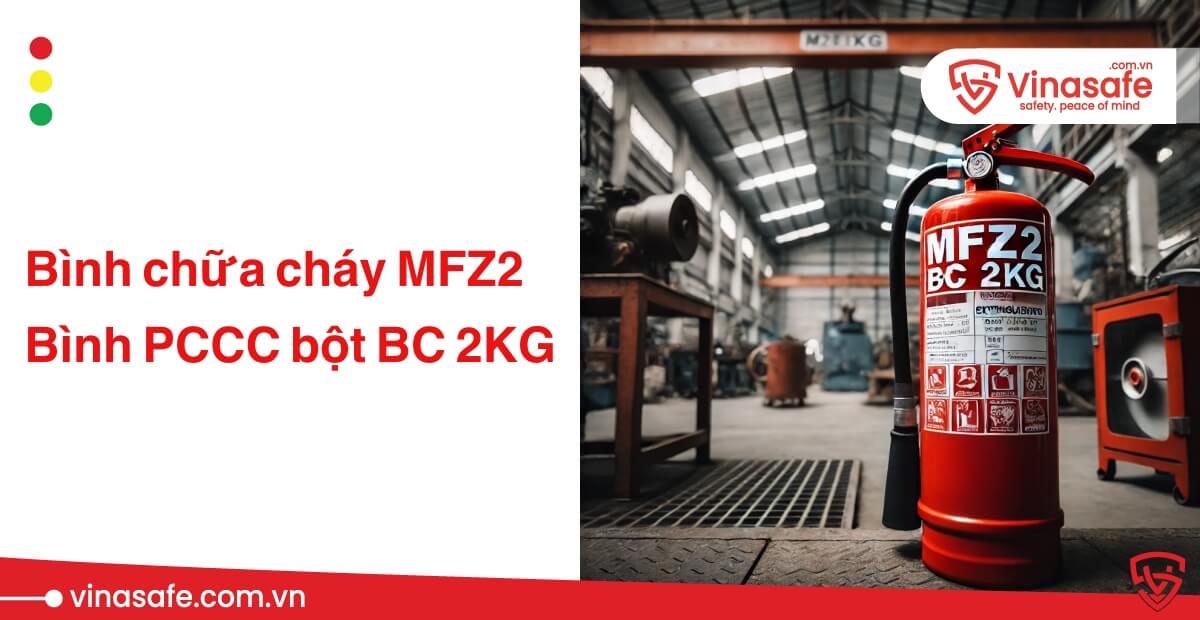 bình chữa cháy MFZ2