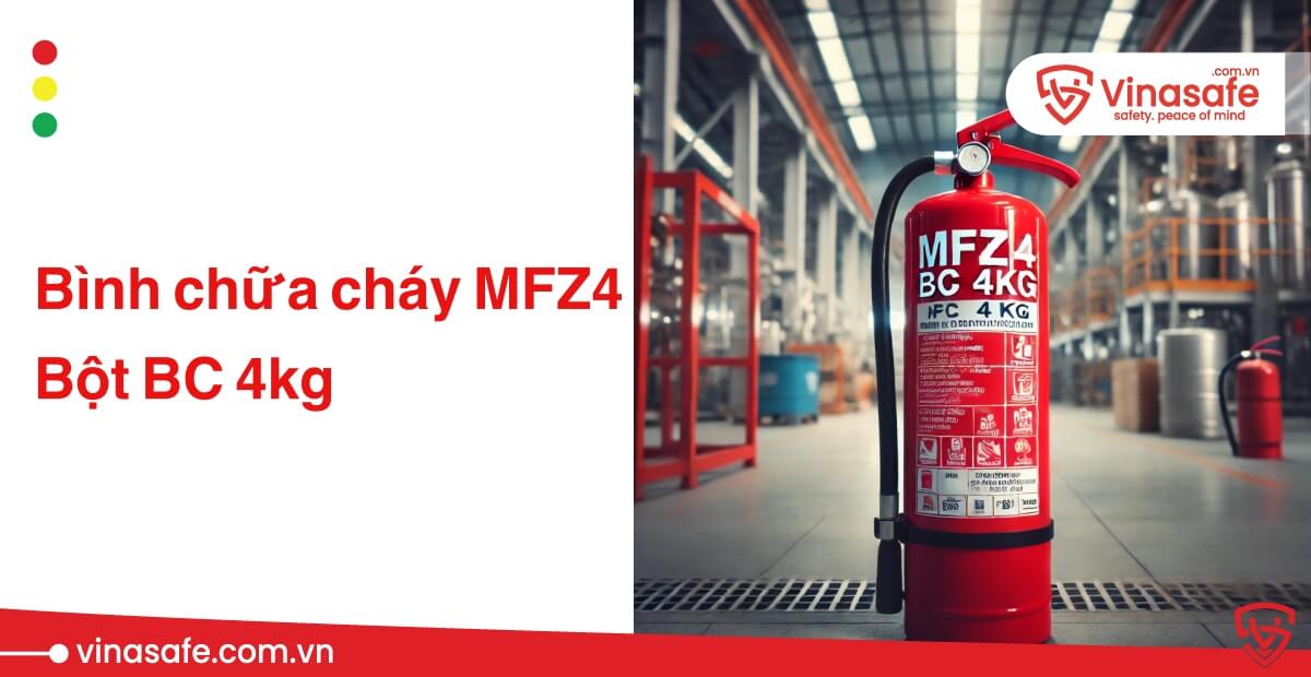 TOP 5 thông số kỹ thuật bình chữa cháy MFZ4 chính hãng