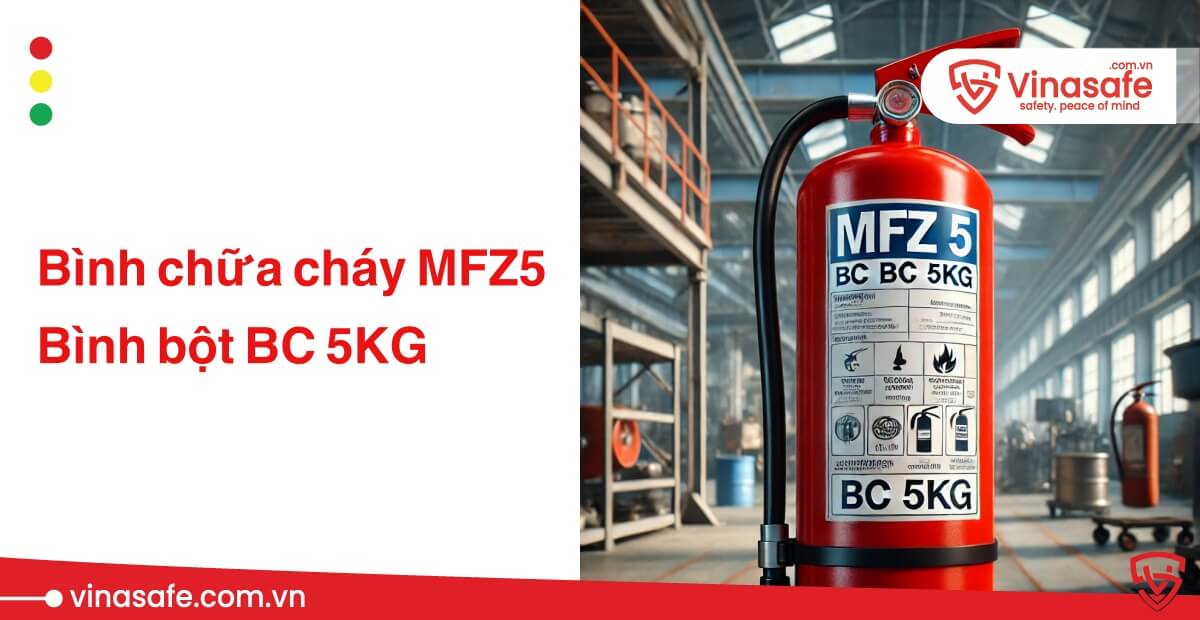 bình chữa cháy MFZ5