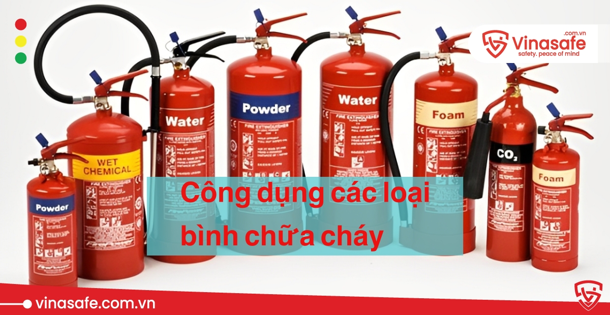 công dụng các loại bình chữa cháy