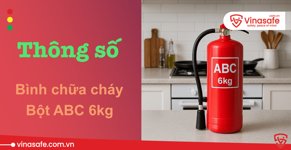 bình chữa cháy ABC 6kg