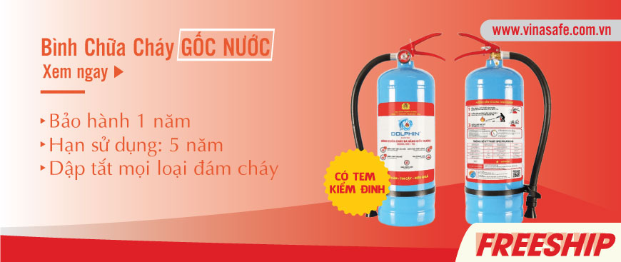 Bình chữa cháy gốc nước đa năng cho mọi đám cháy