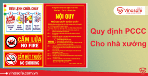 bảng quy định PCCC nhà xưởng