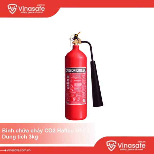 Bình chữa cháy CO2 Hafico HFC3 3kg