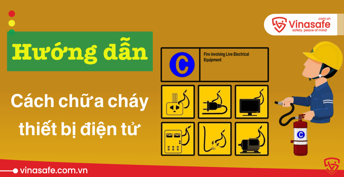 Cách chữa cháy thiết bị điện tử