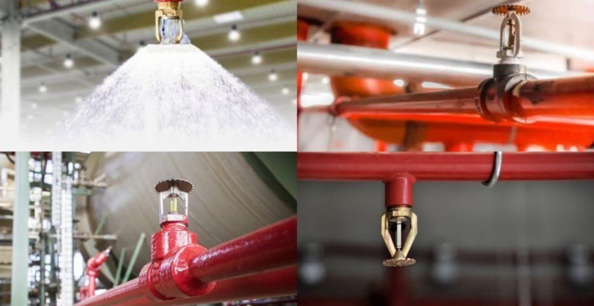 Cấu tạo hệ thống chữa cháy tự động Sprinkler