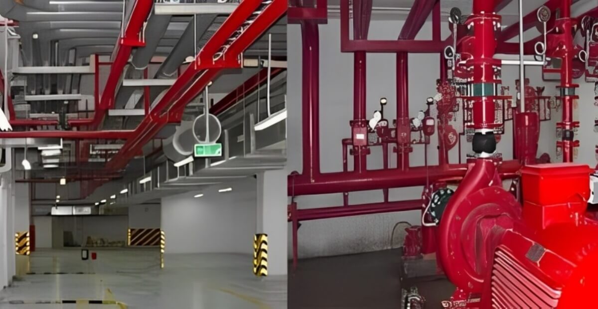 hệ thống chữa cháy theo quy định PCCC nhà để xe