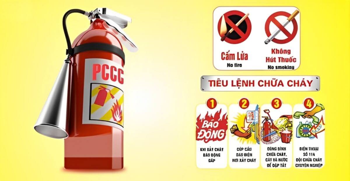 nguyên tắc phòng cháy và chữa cháy