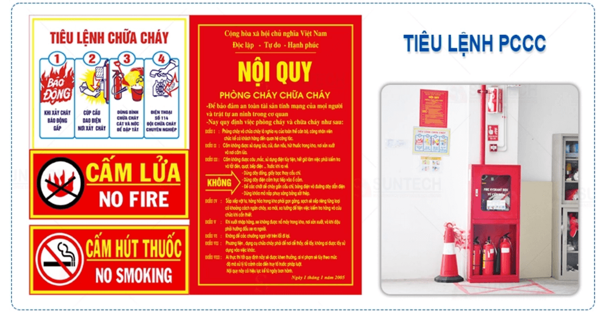 nội quy PCCC công ty