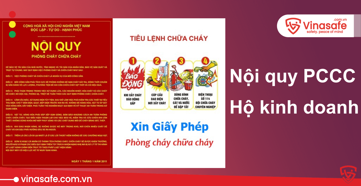 quy định phòng cháy chữa cháy hộ kinh doanh