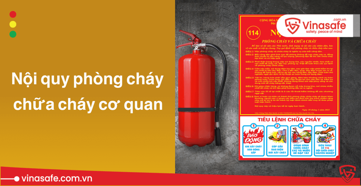 Nội quy phòng cháy chữa cháy cơ quan