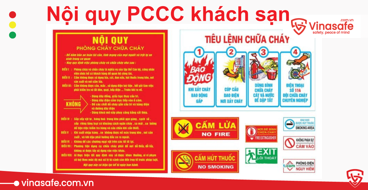 nội quy phòng cháy chữa cháy trong khách sạn