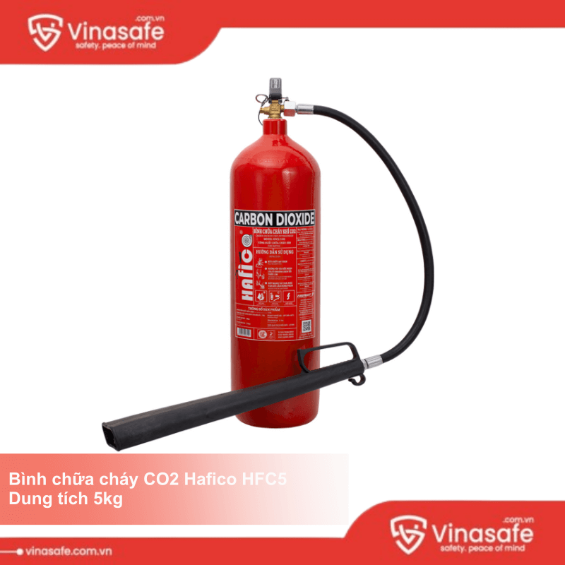 Bình chữa cháy CO2 Hafico HFC5 5kg