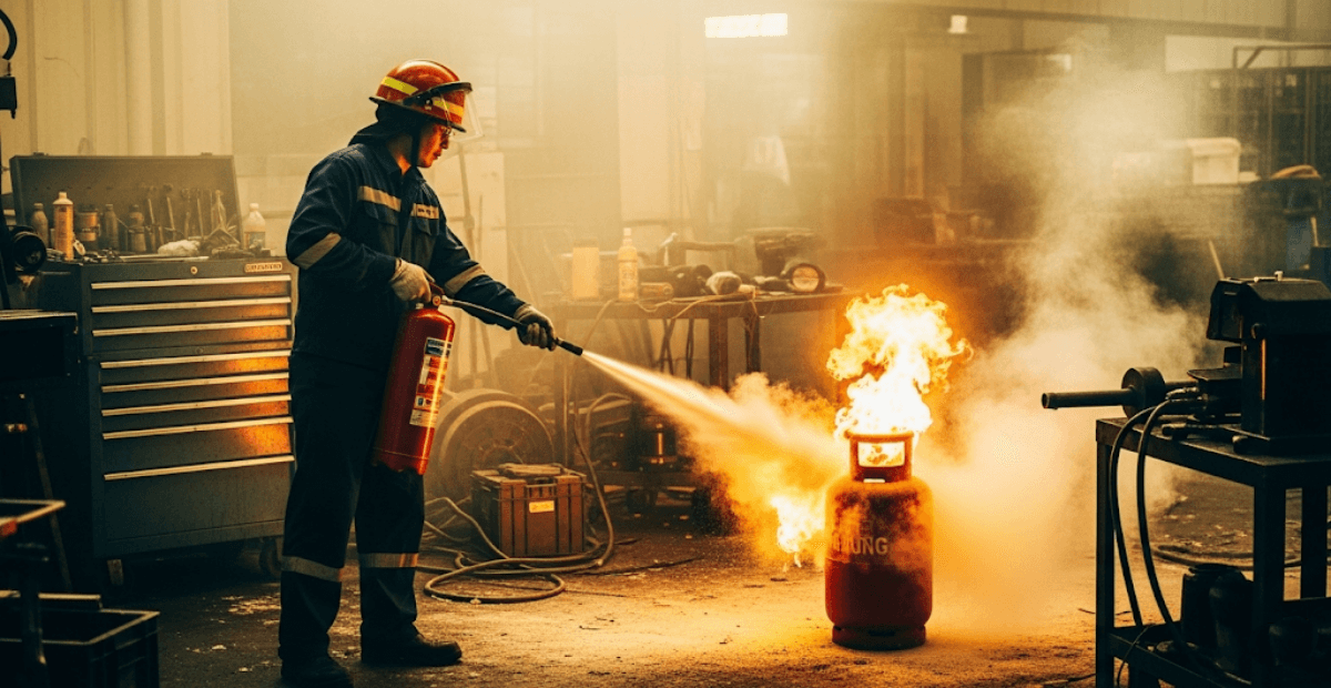 Phương pháp xử lý nổ khí gas an toàn PCCC chỉ 6 bước đơn giản