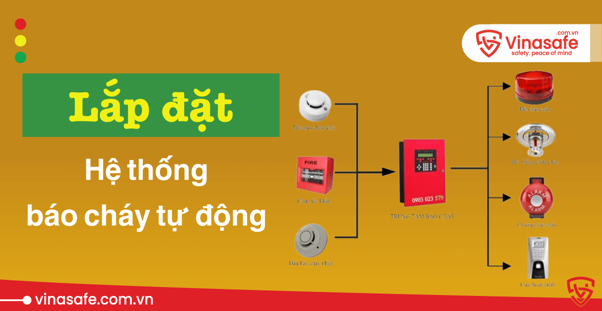 lắp đặt báo cháy tự động