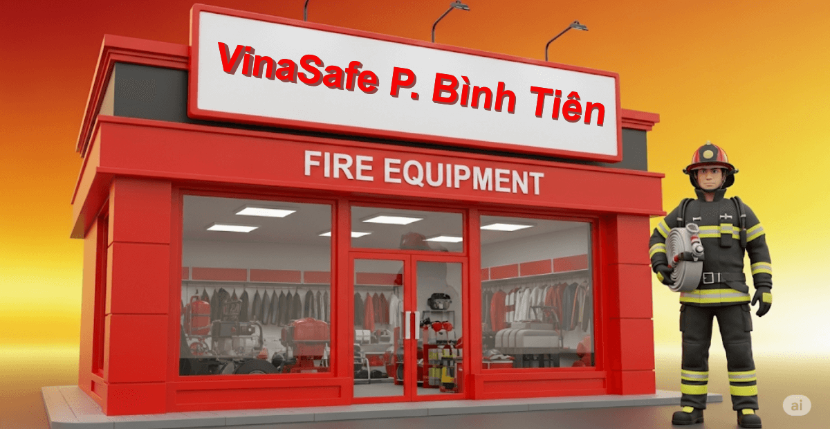 Cửa hàng PCCC phường Bình Tiên VinaSafe