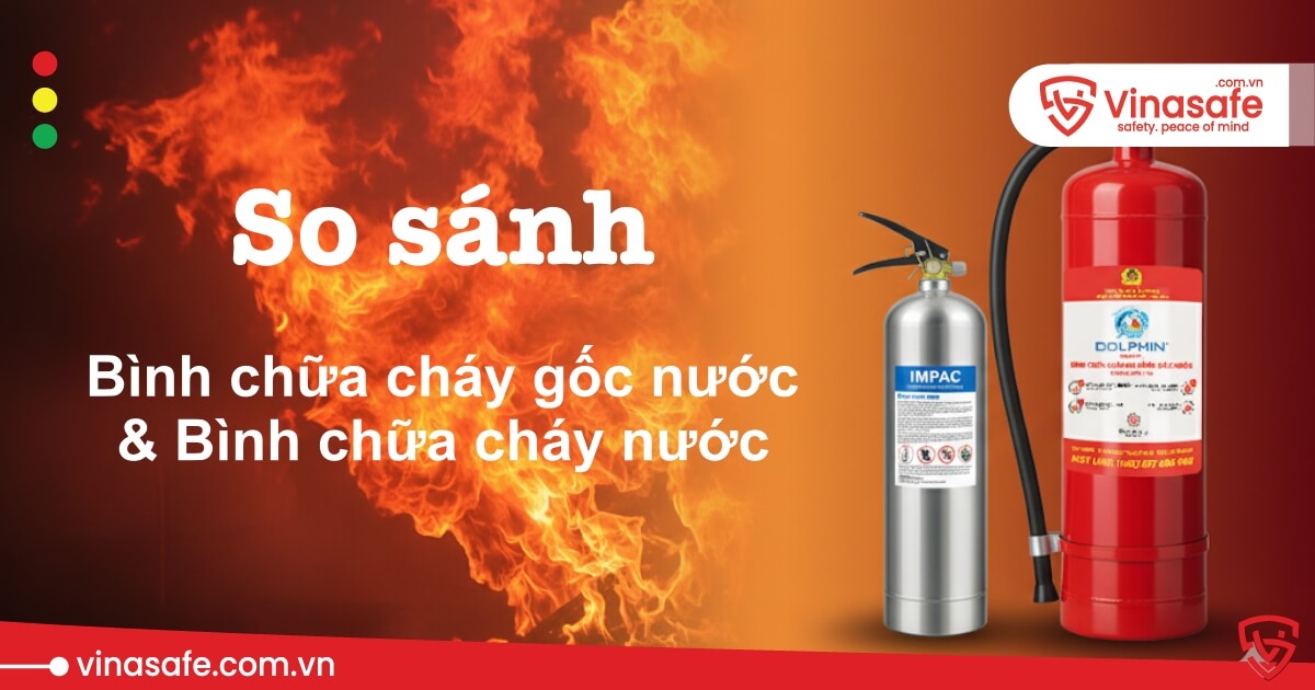 bình chữa cháy gốc nước và bình chữa cháy nước