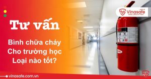bình chữa cháy trường học