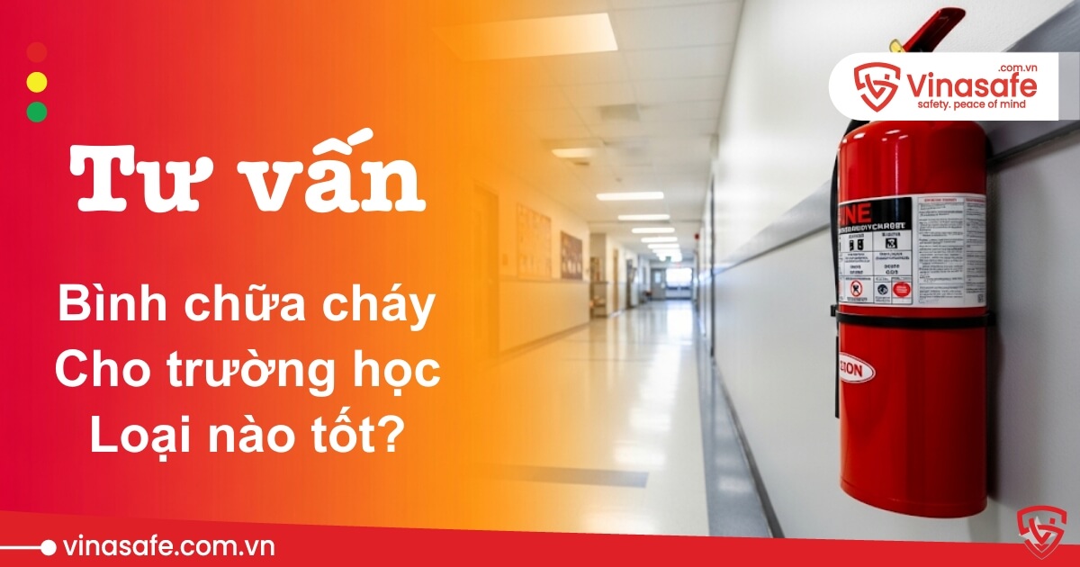 bình chữa cháy trường học
