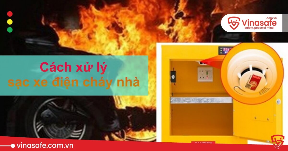 sạc xe điện cháy nhà