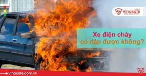 xe điện cháy có dập được không