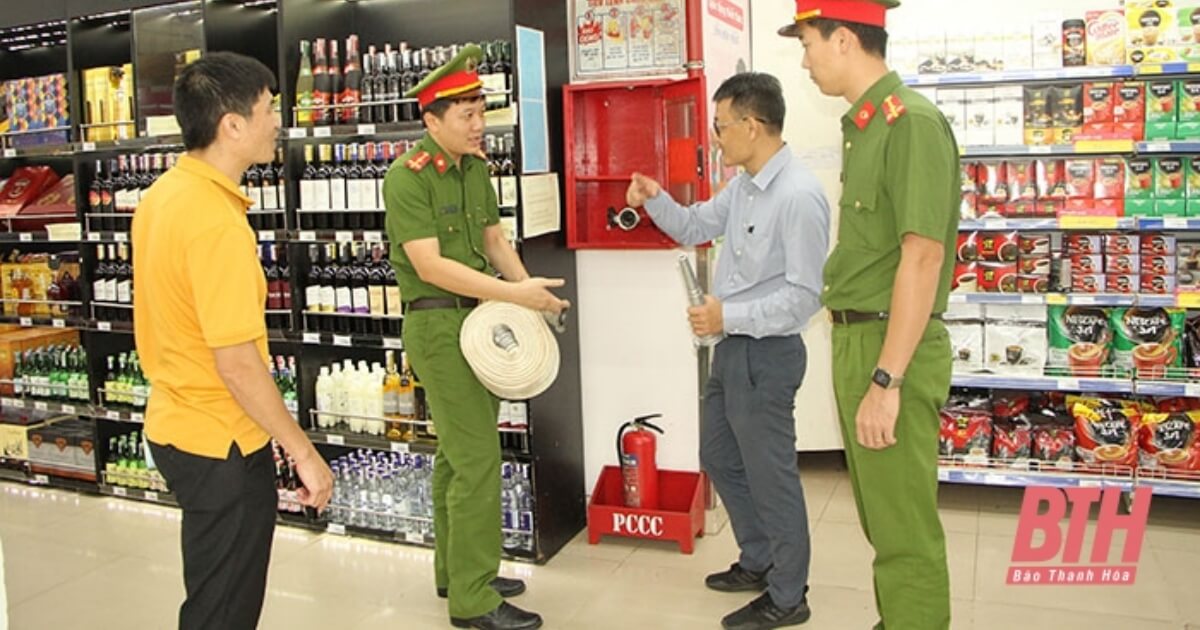 thực hiện pccc cửa hàng tạp hóa