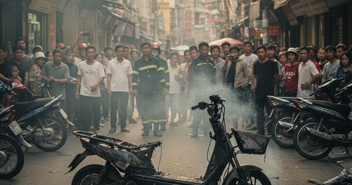 Thực trạng cháy xe điện ở Việt Nam hiện nay