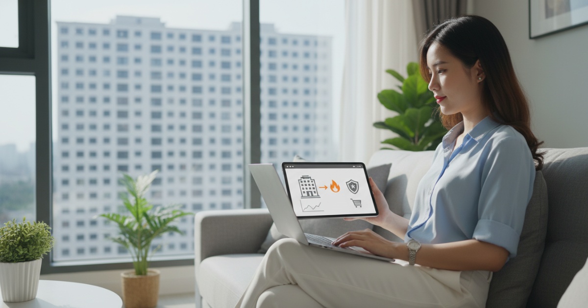 mua bảo hiểm cháy nổ chung cư online