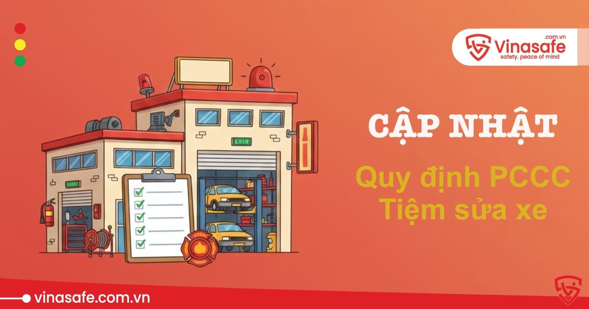 quy định phòng cháy chữa cháy tiệm sửa xe