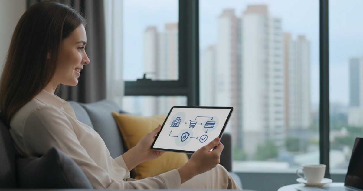 Quy trình mua bảo hiểm cháy nổ chung cư online đơn giản